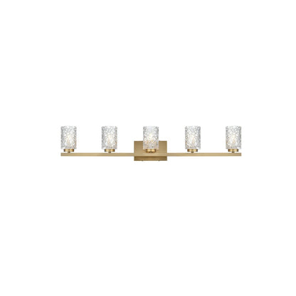 Cassie 41 inch Wall Sconce in Satin Gold