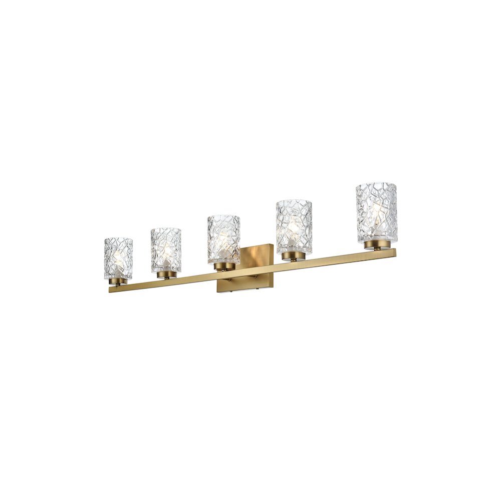 Cassie 41 inch Wall Sconce in Satin Gold