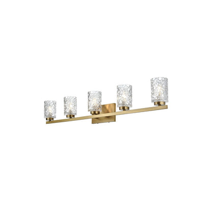 Cassie 41 inch Wall Sconce in Satin Gold