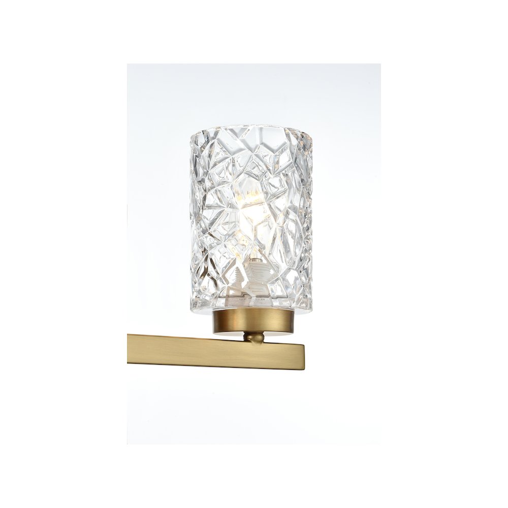 Cassie 41 inch Wall Sconce in Satin Gold