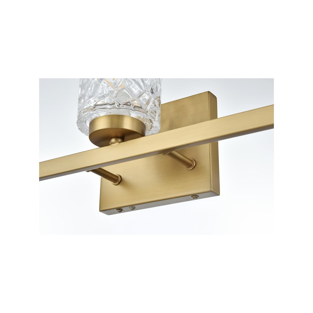 Cassie 41 inch Wall Sconce in Satin Gold