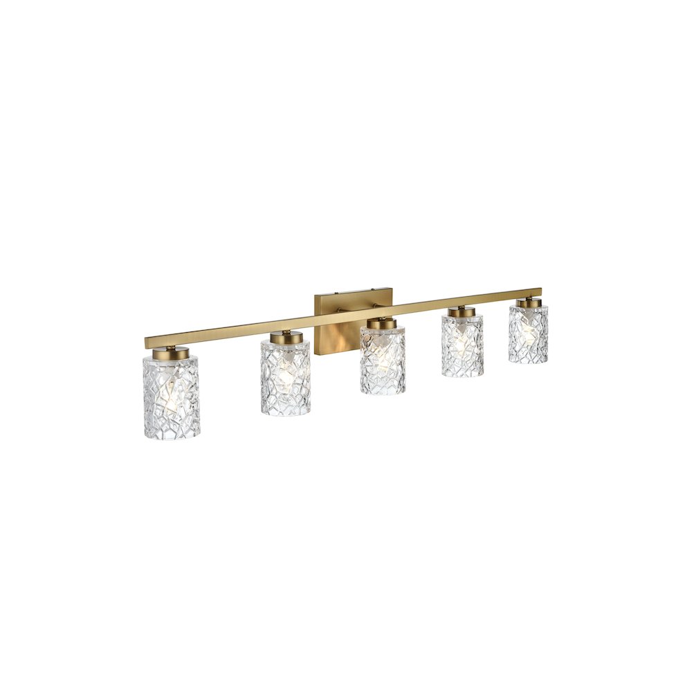 Cassie 41 inch Wall Sconce in Satin Gold