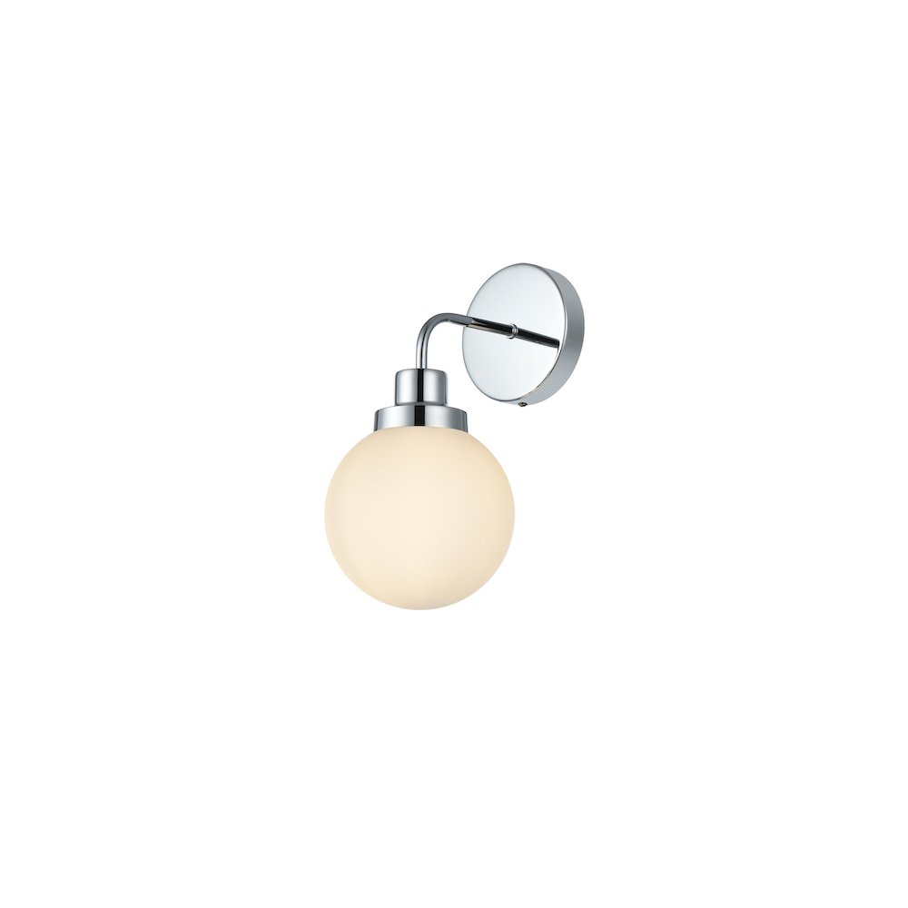 Hanson 6 inch Wall Sconce in Chrome