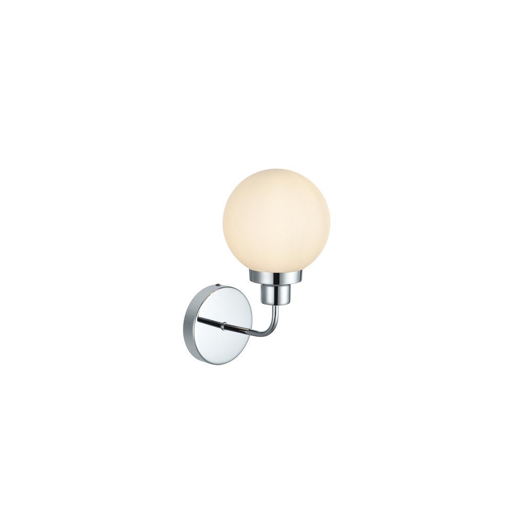 Hanson 6 inch Wall Sconce in Chrome