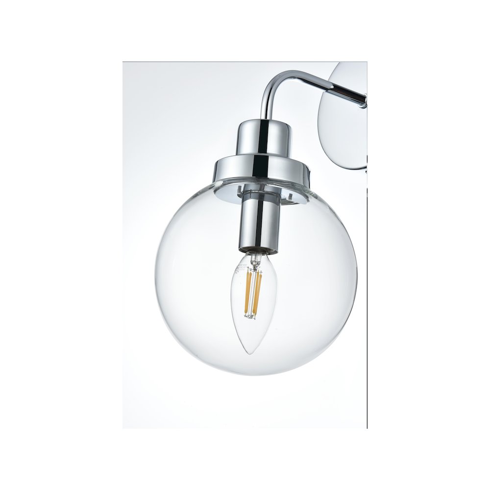 Hanson 6 inch Wall Sconce in Chrome
