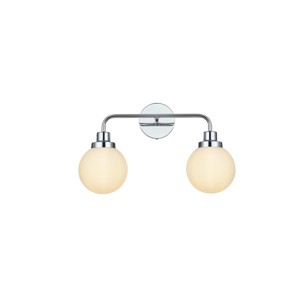 Hanson 19 inch Wall Sconce in Chrome