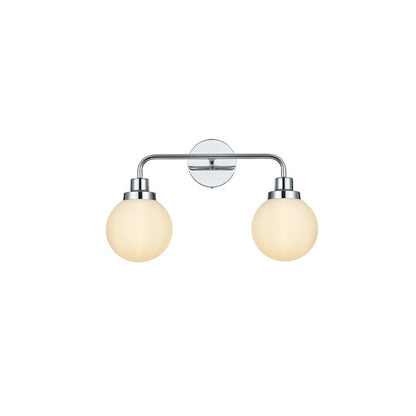 Hanson 19 inch Wall Sconce in Chrome