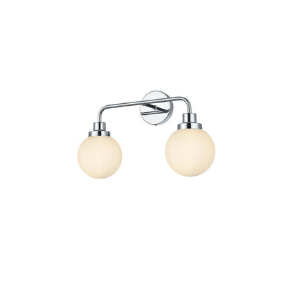 Hanson 19 inch Wall Sconce in Chrome