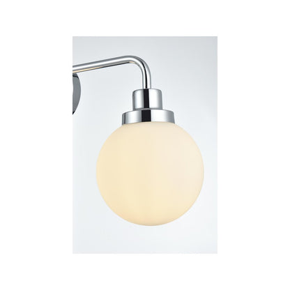 Hanson 19 inch Wall Sconce in Chrome