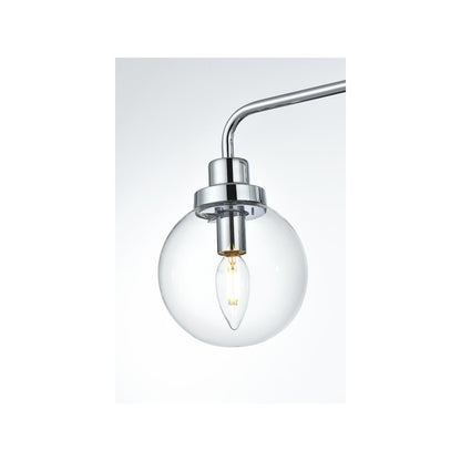 Hanson 19 inch Wall Sconce in Chrome