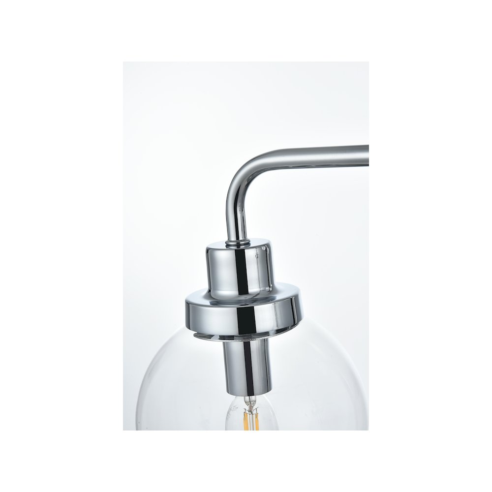 Hanson 19 inch Wall Sconce in Chrome