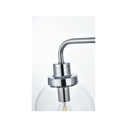 Hanson 19 inch Wall Sconce in Chrome