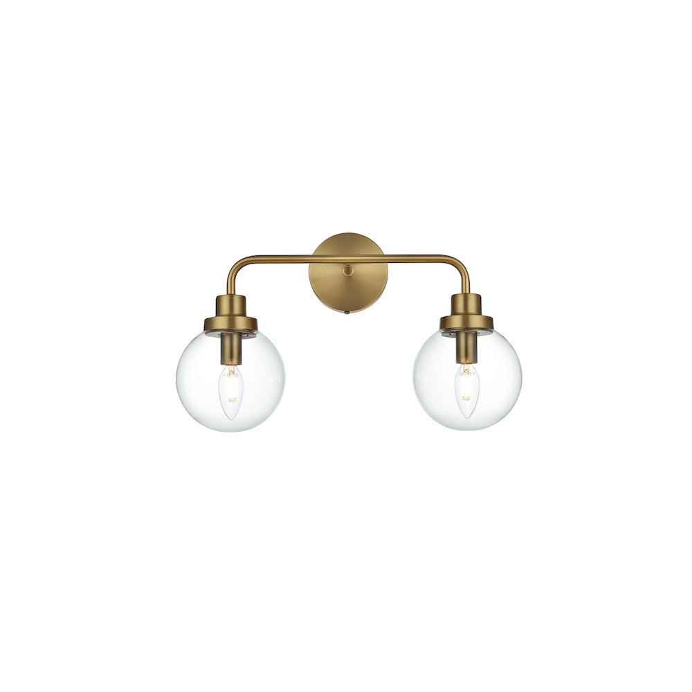 Hanson 19 inch Wall Sconce in Satin Gold