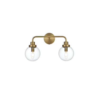 Hanson 19 inch Wall Sconce in Satin Gold