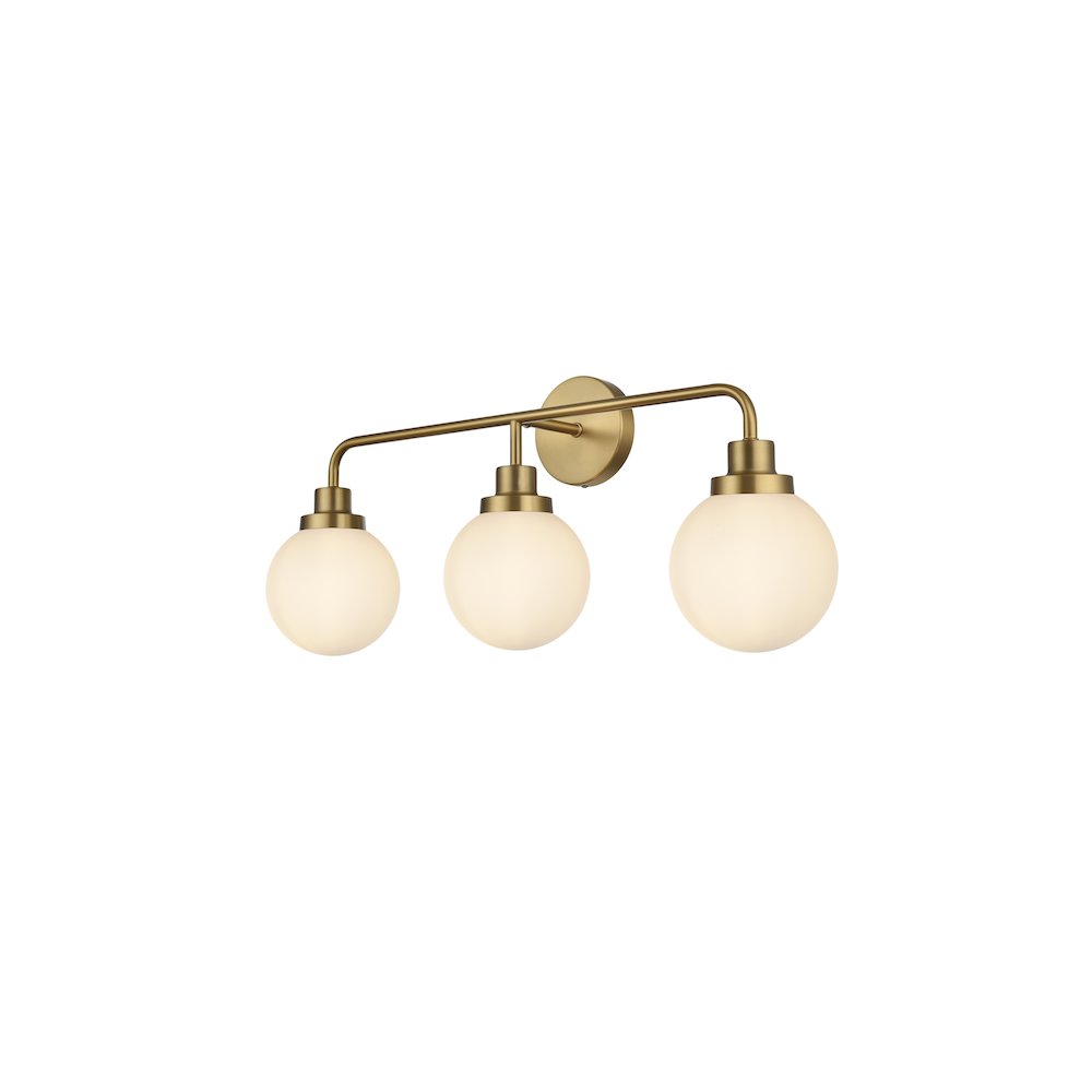 Hanson 28 inch Wall Sconce in Satin Gold