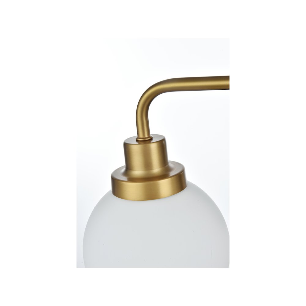 Hanson 28 inch Wall Sconce in Satin Gold