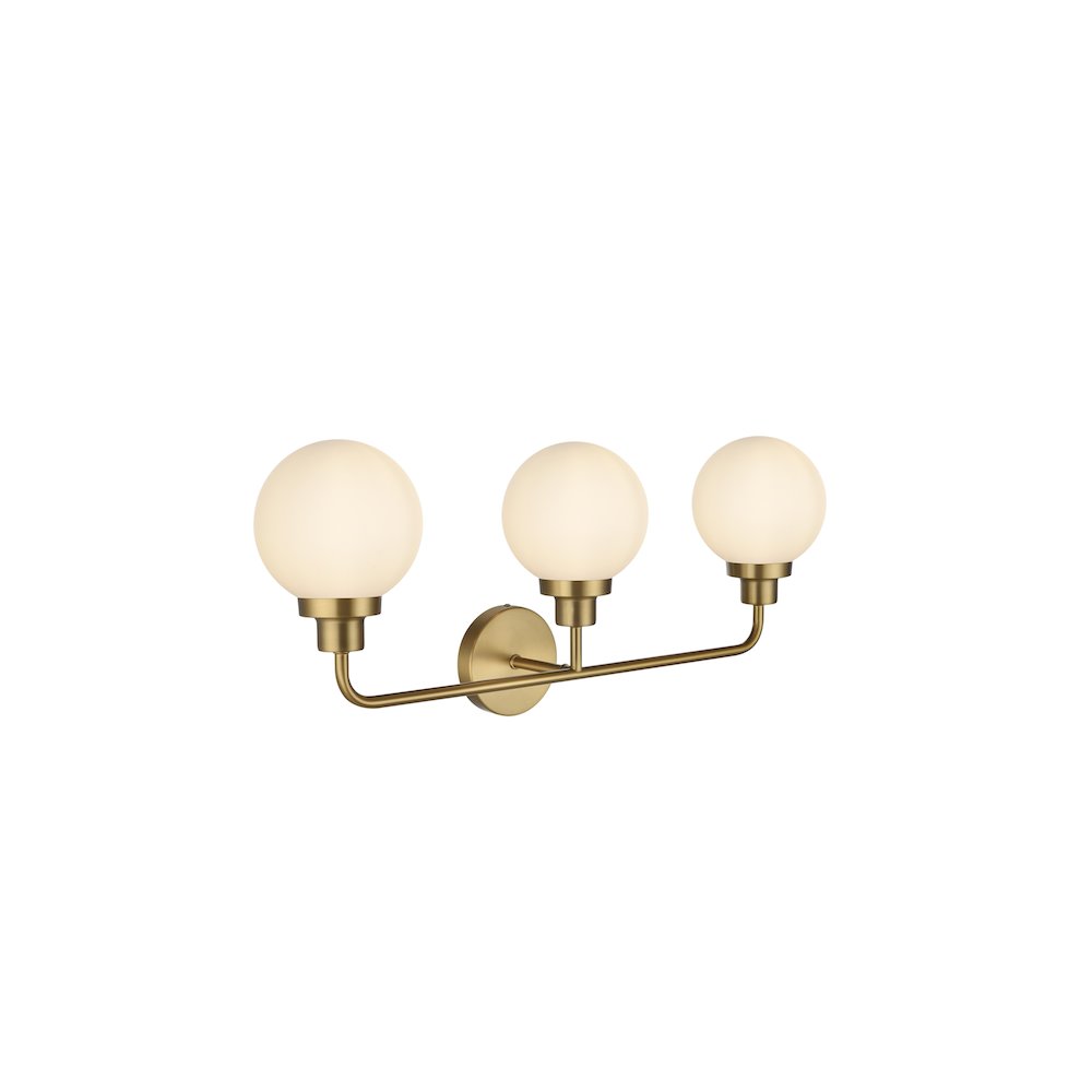 Hanson 28 inch Wall Sconce in Satin Gold