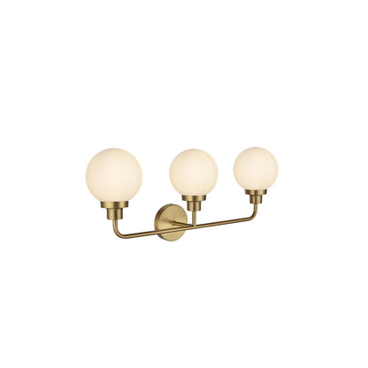 Hanson 28 inch Wall Sconce in Satin Gold