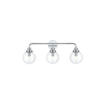 Hanson 28 inch Wall Sconce in Chrome