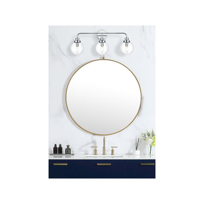 Hanson 28 inch Wall Sconce in Chrome