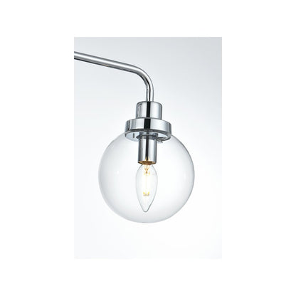 Hanson 28 inch Wall Sconce in Chrome
