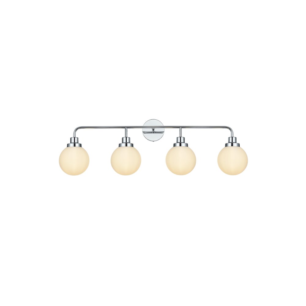 Hanson 37 inch Wall Sconce in Chrome