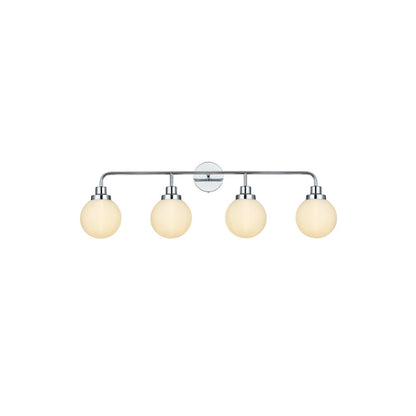 Hanson 37 inch Wall Sconce in Chrome