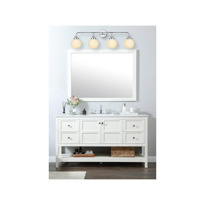 Hanson 37 inch Wall Sconce in Chrome