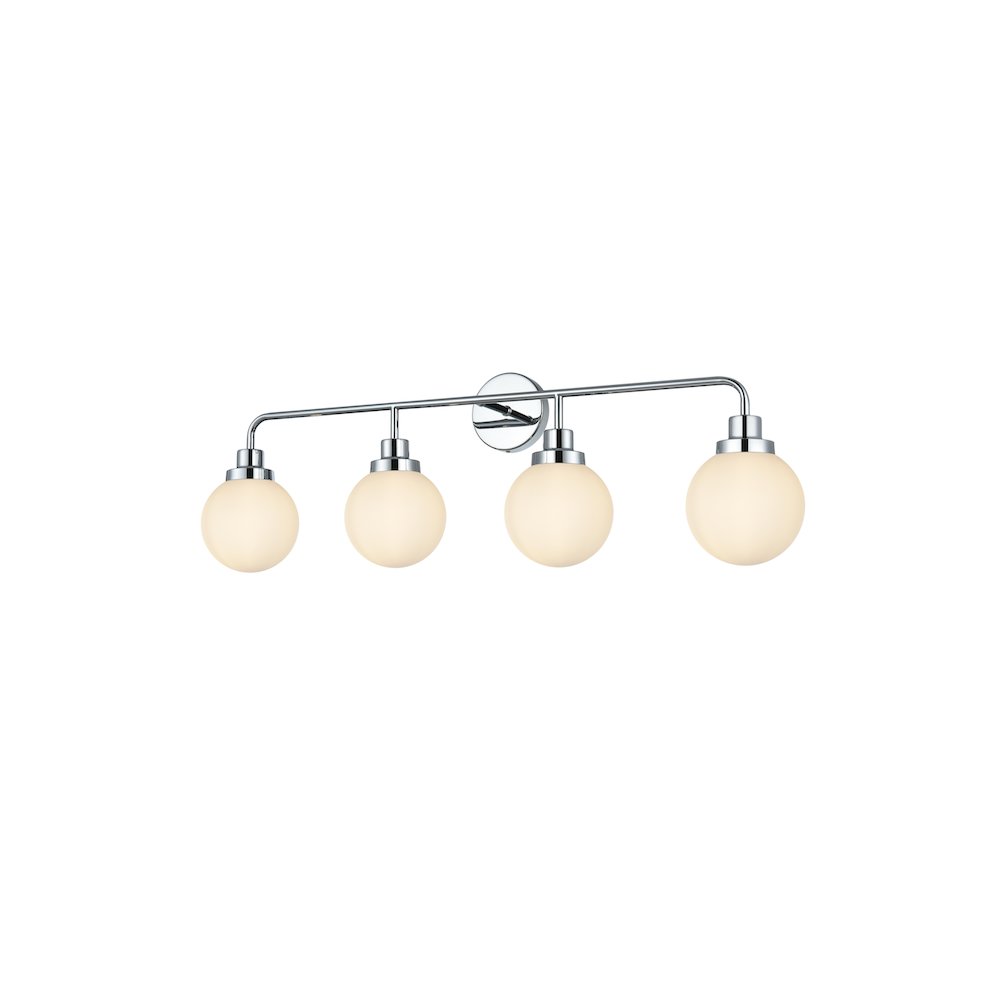 Hanson 37 inch Wall Sconce in Chrome