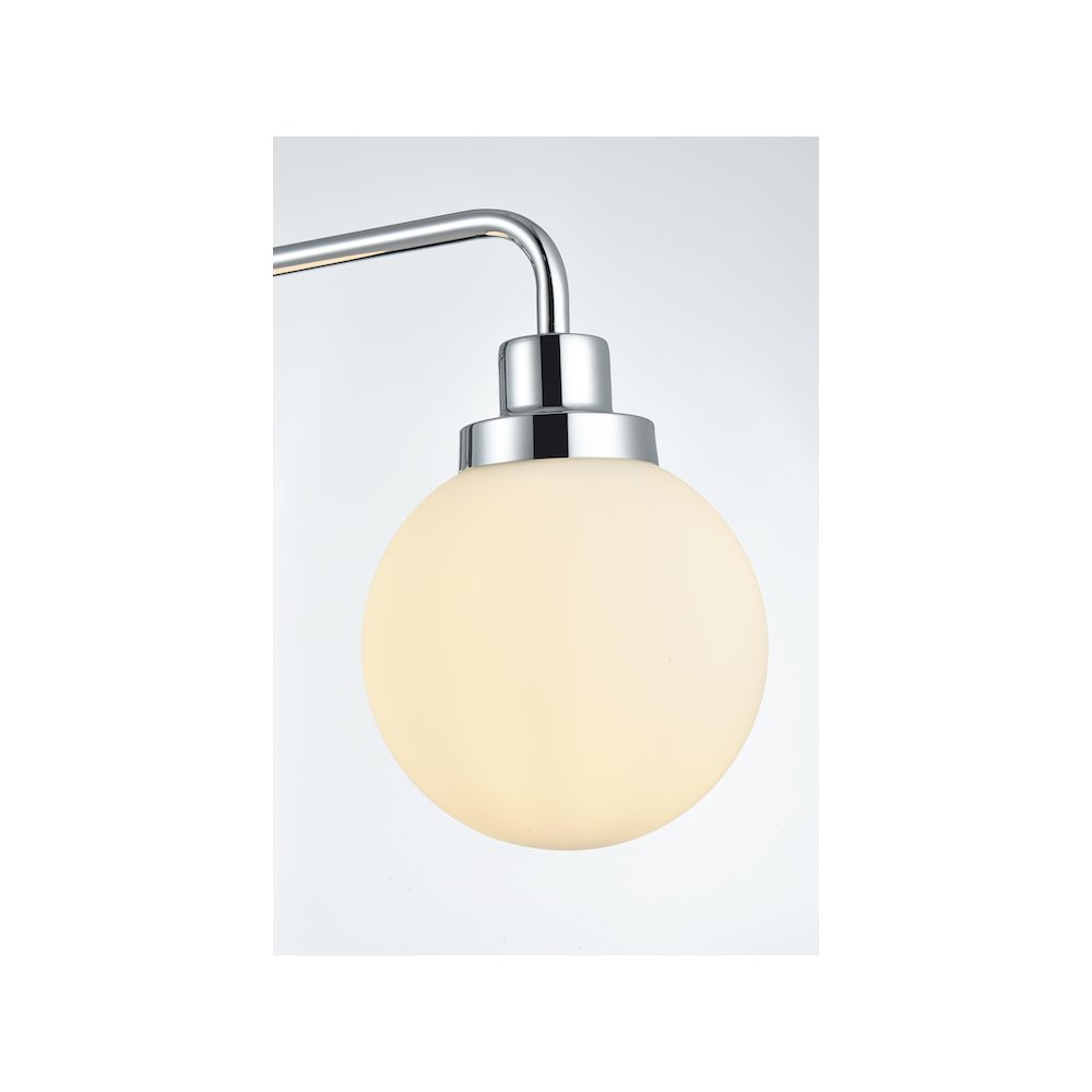 Hanson 37 inch Wall Sconce in Chrome