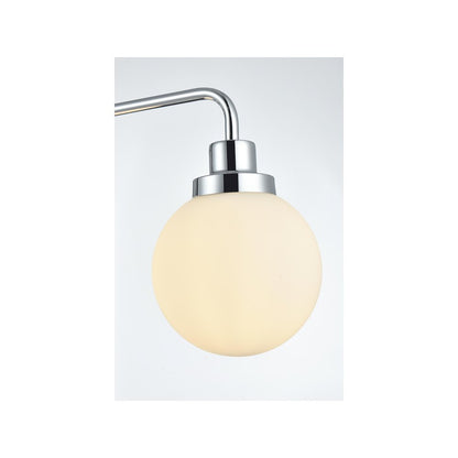 Hanson 37 inch Wall Sconce in Chrome