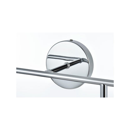 Hanson 37 inch Wall Sconce in Chrome