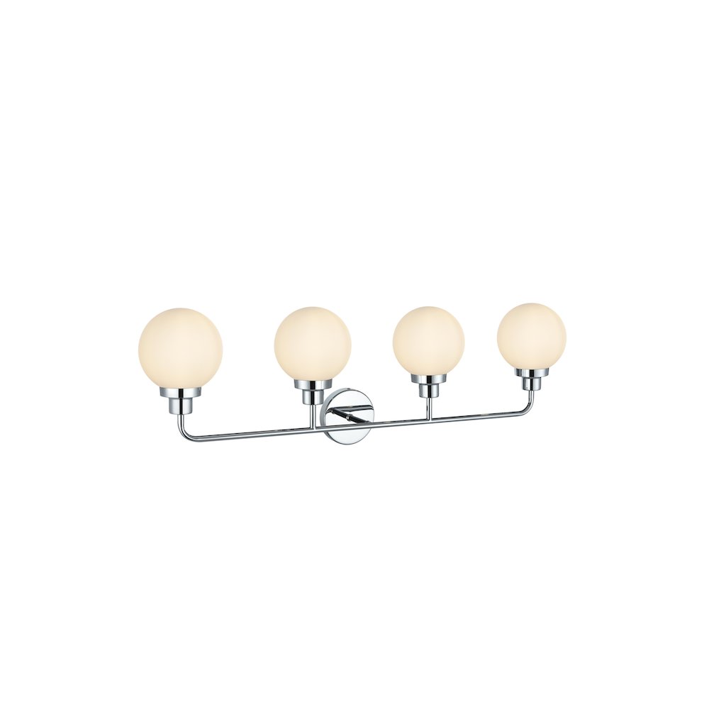 Hanson 37 inch Wall Sconce in Chrome