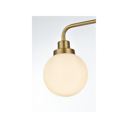 Hanson 37 inch Wall Sconce in Satin Gold
