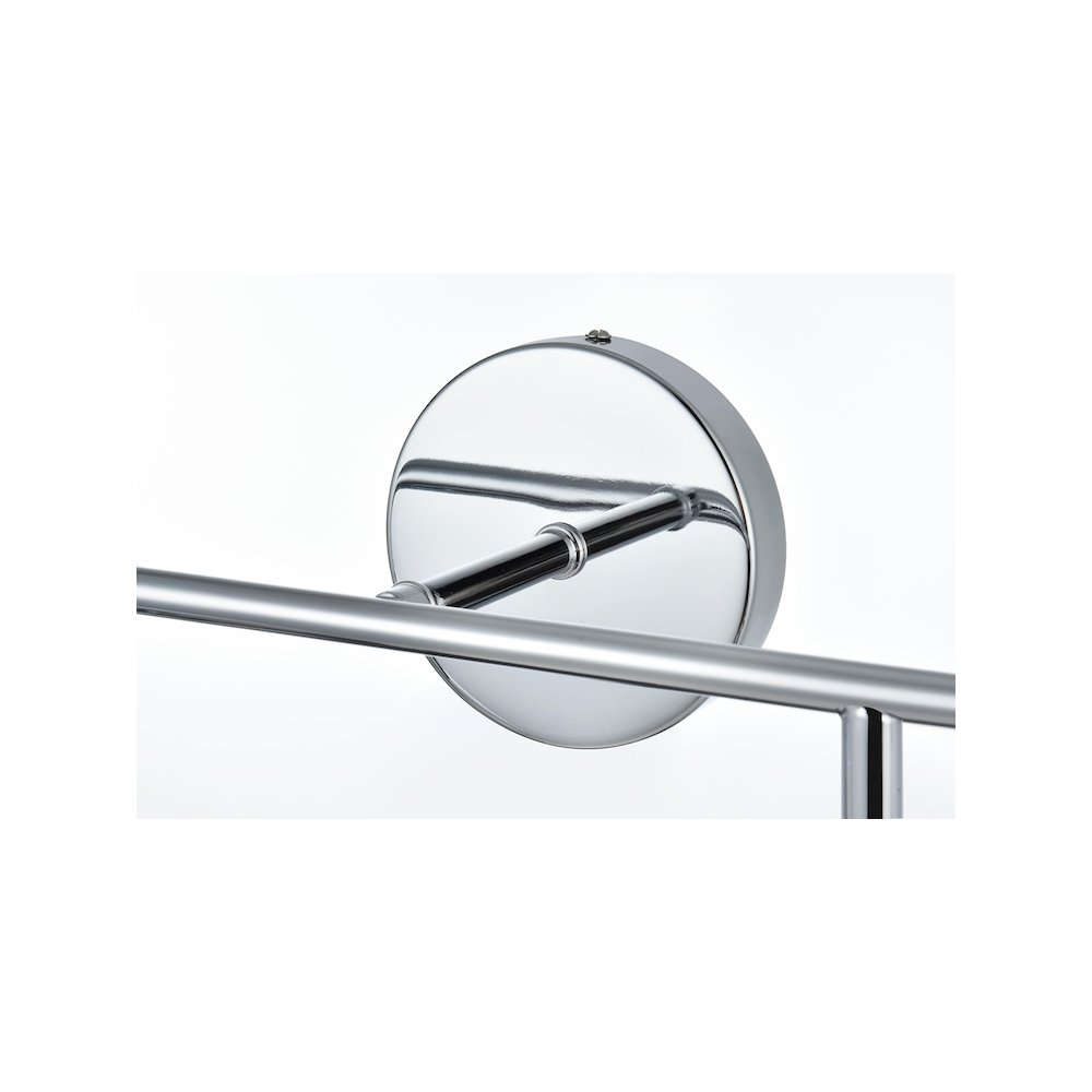 Hanson 37 inch Wall Sconce in Chrome