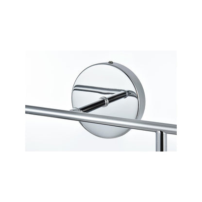 Hanson 37 inch Wall Sconce in Chrome