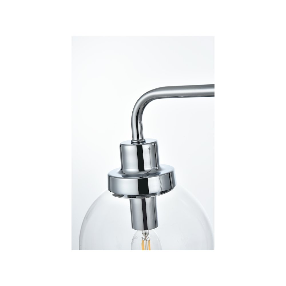 Hanson 37 inch Wall Sconce in Chrome