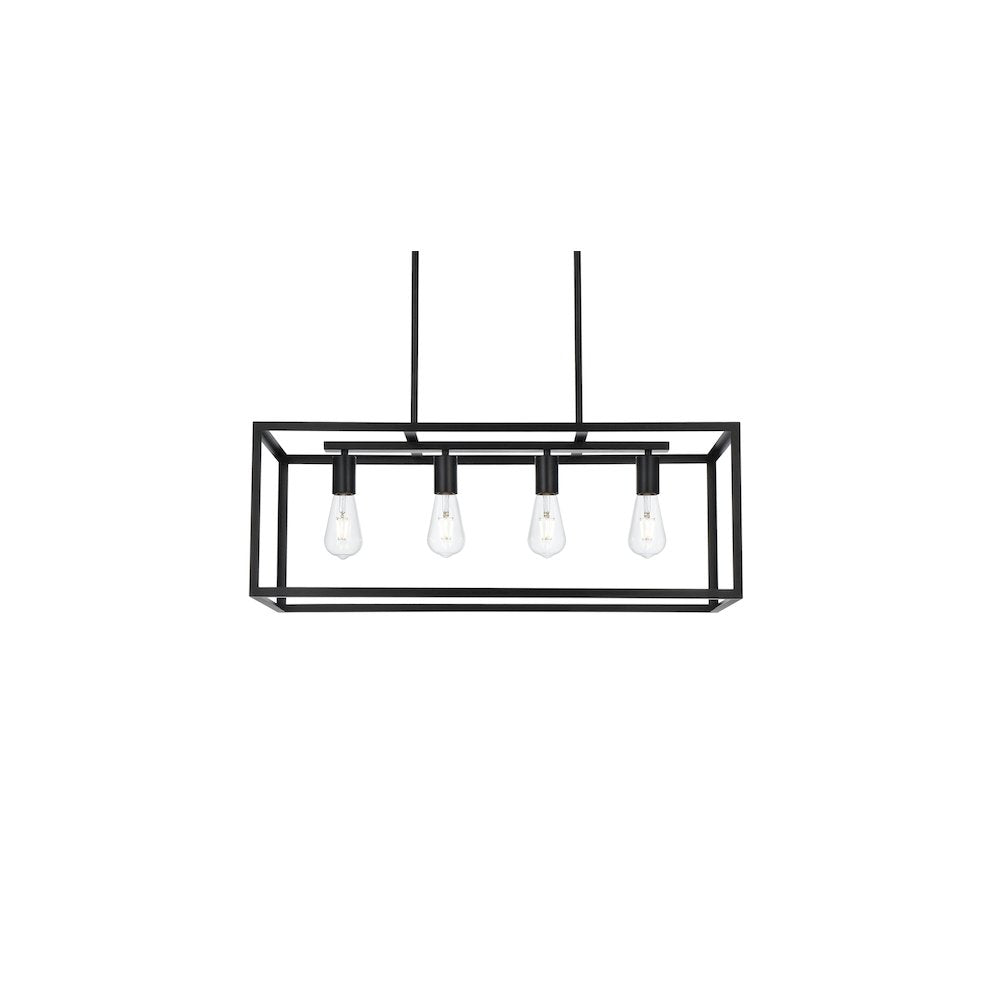 Judah 30.5 inch Pendant in Black