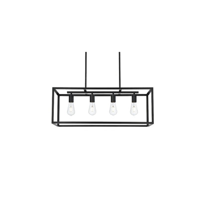 Judah 30.5 inch Pendant in Black