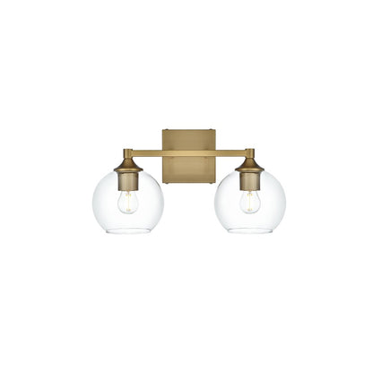 Eero 16 inch Wall Sconce in Satin Gold