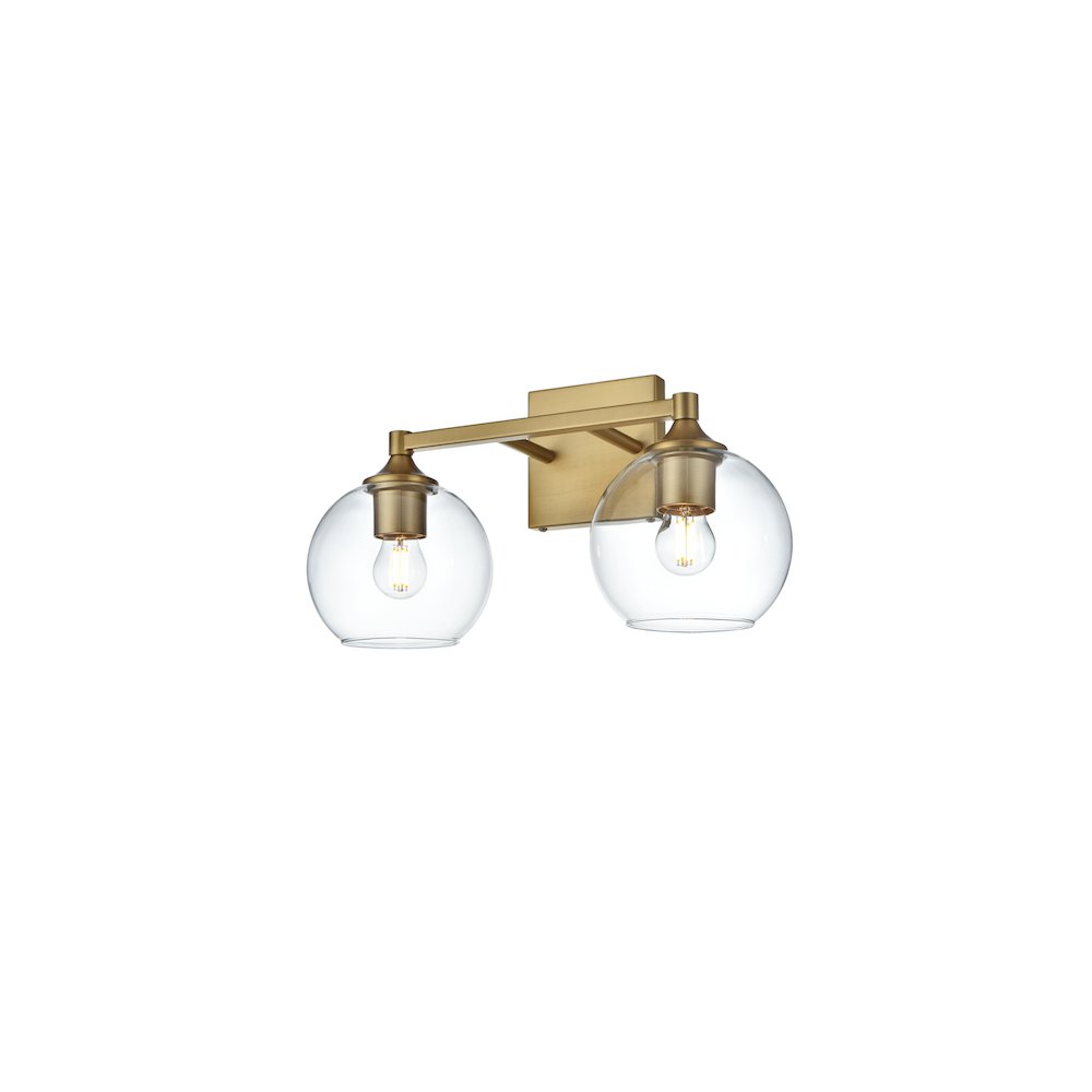 Eero 16 inch Wall Sconce in Satin Gold