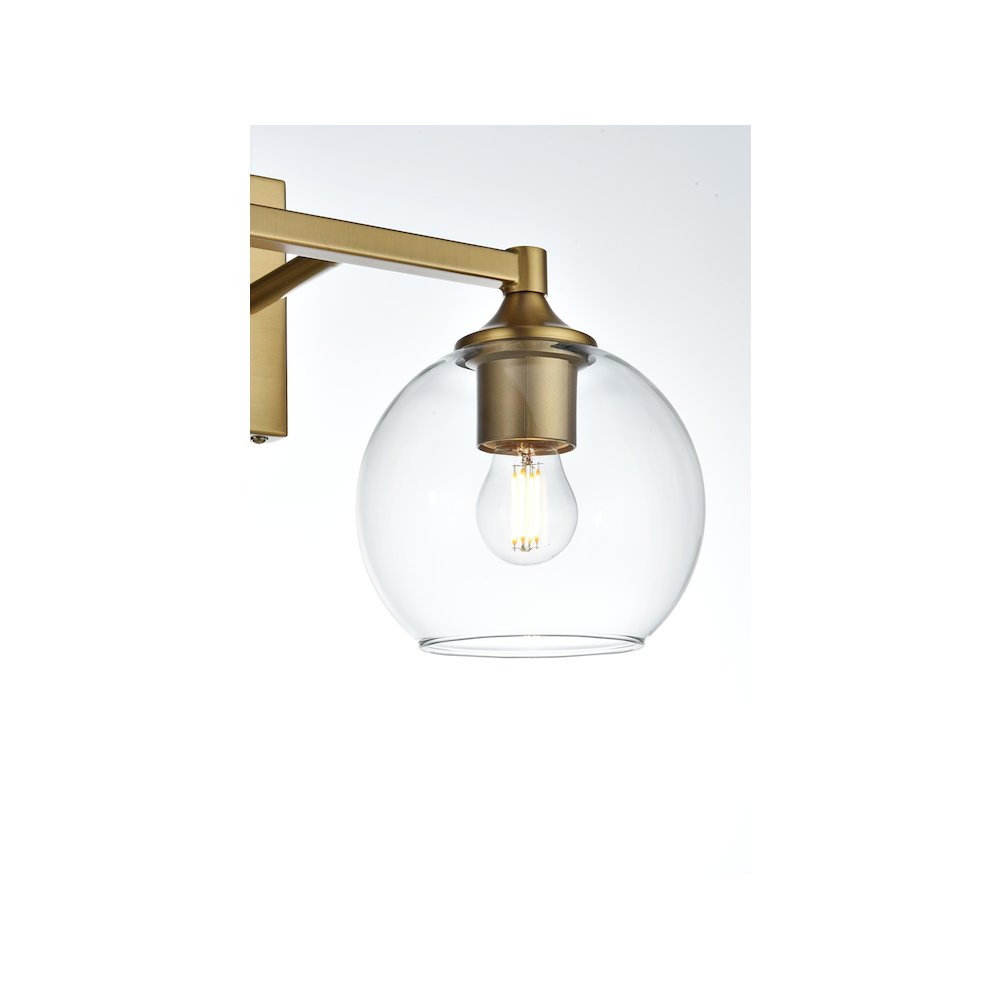 Eero 16 inch Wall Sconce in Satin Gold