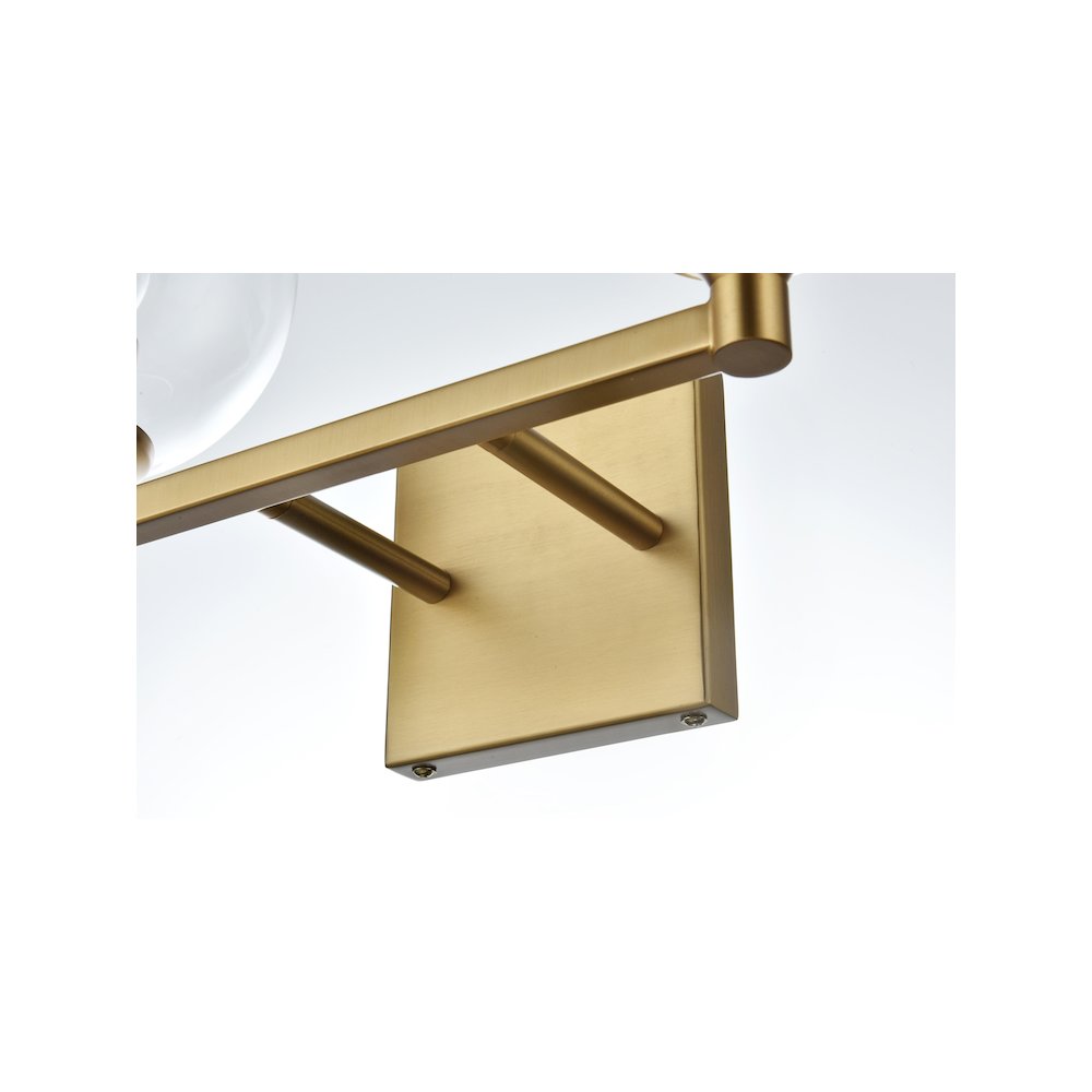 Eero 16 inch Wall Sconce in Satin Gold