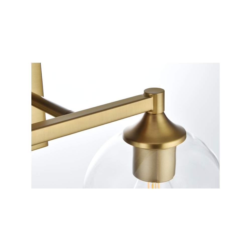 Eero 16 inch Wall Sconce in Satin Gold