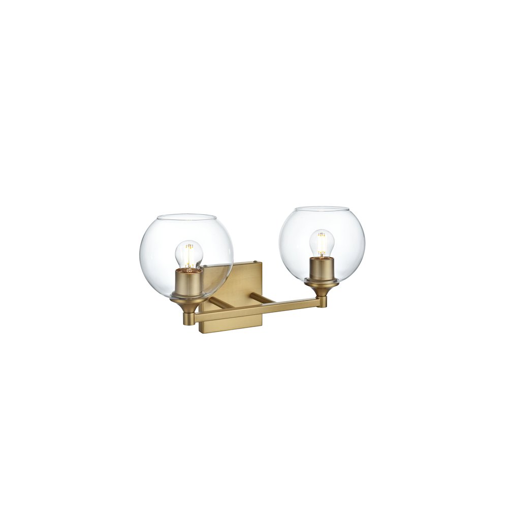 Eero 16 inch Wall Sconce in Satin Gold