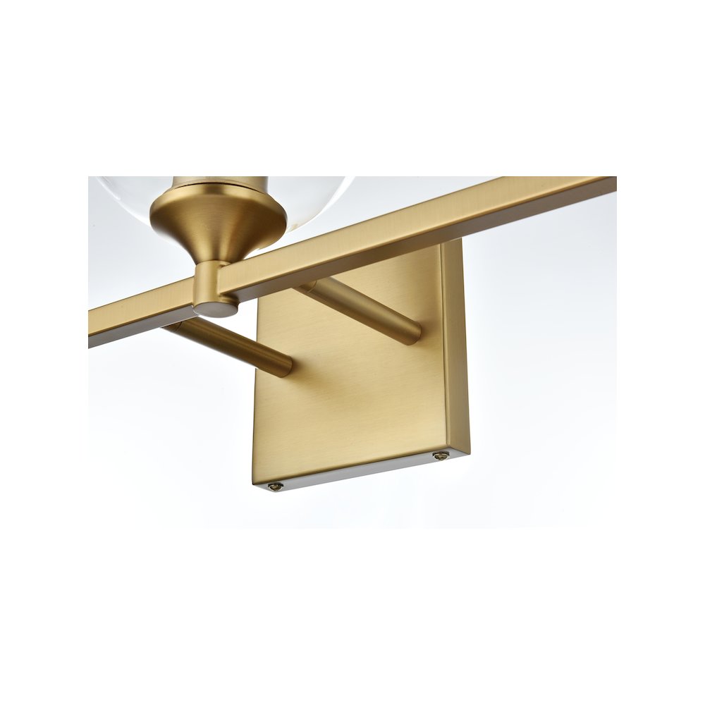 Eero 25 inch Wall Sconce in Satin Gold