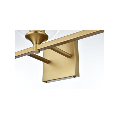 Eero 25 inch Wall Sconce in Satin Gold