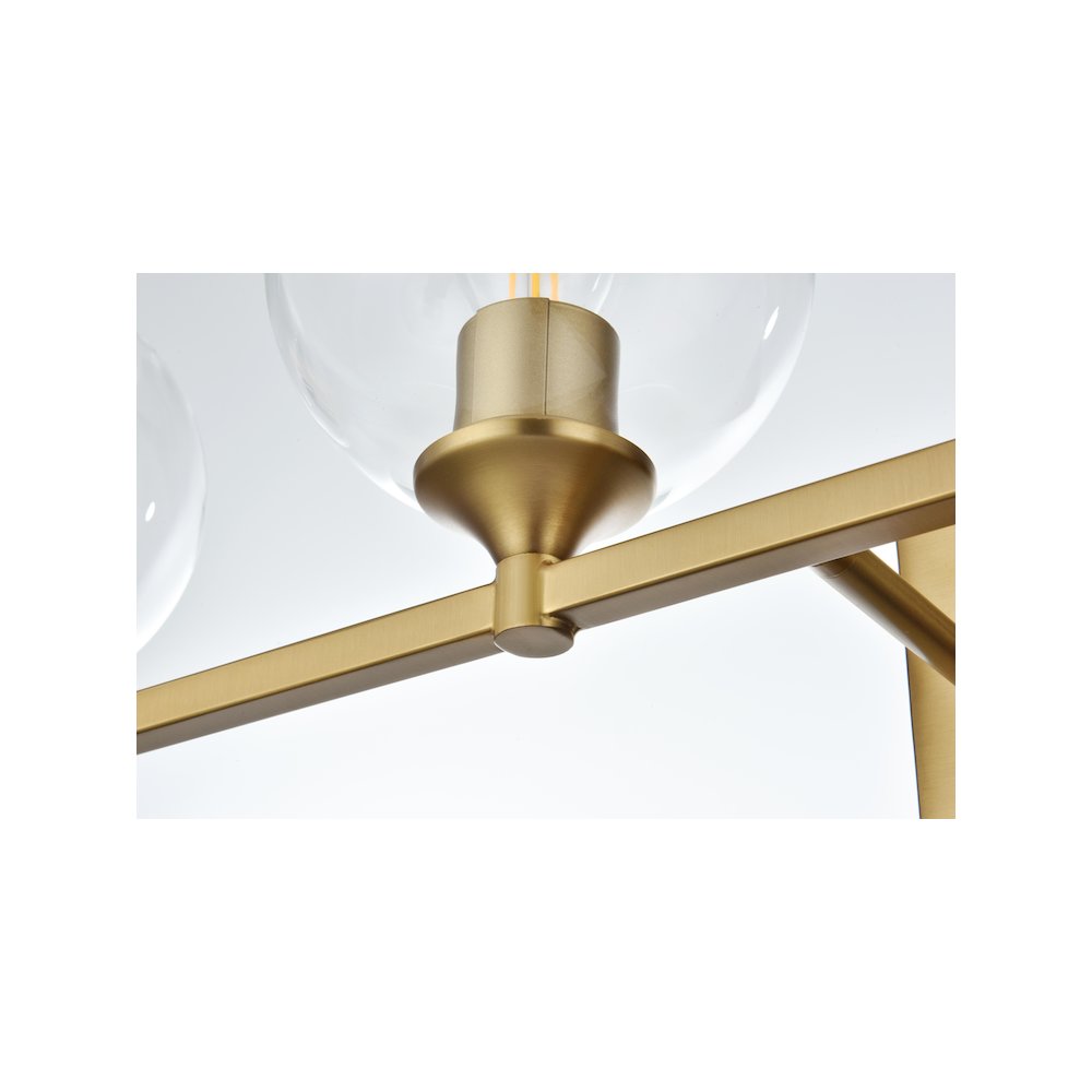 Eero 33 inch Wall Sconce in Satin Gold