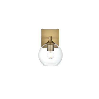 Eero 6 inch Wall Sconce in Satin Gold