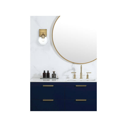 Eero 6 inch Wall Sconce in Satin Gold